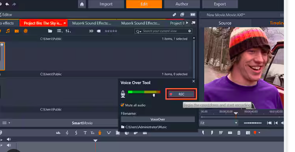 How to Add Voice Over in InShot